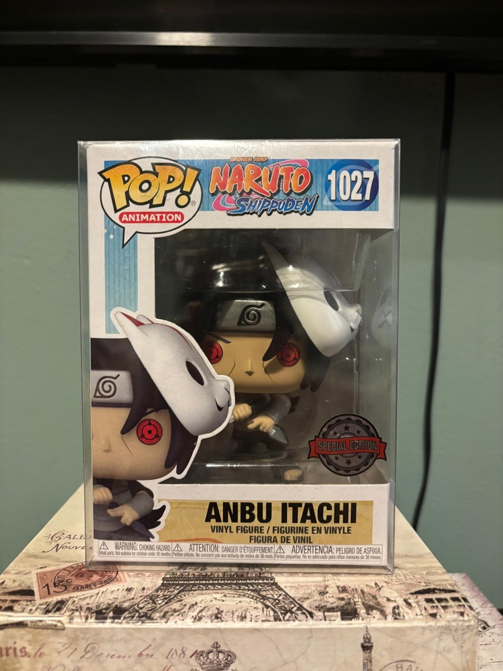 Funko Pop! Naruto Shippuden ANBU Itachi - Black, White, Red